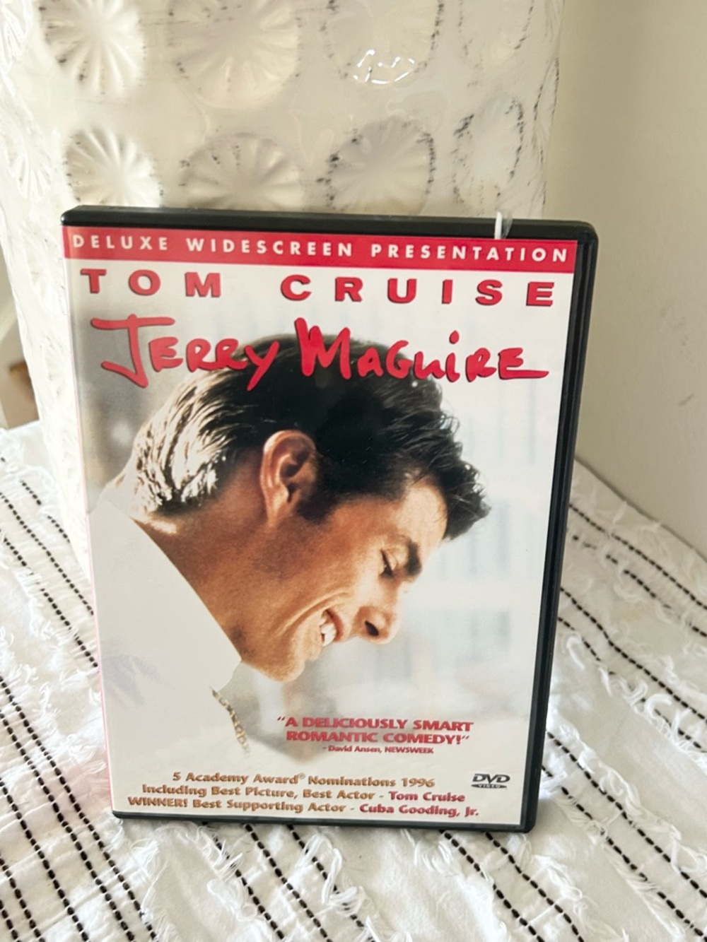 Jerry Maguire DVD 1996 Romantic Comedy-Drama Deluxe Widescreen Tom Cruise